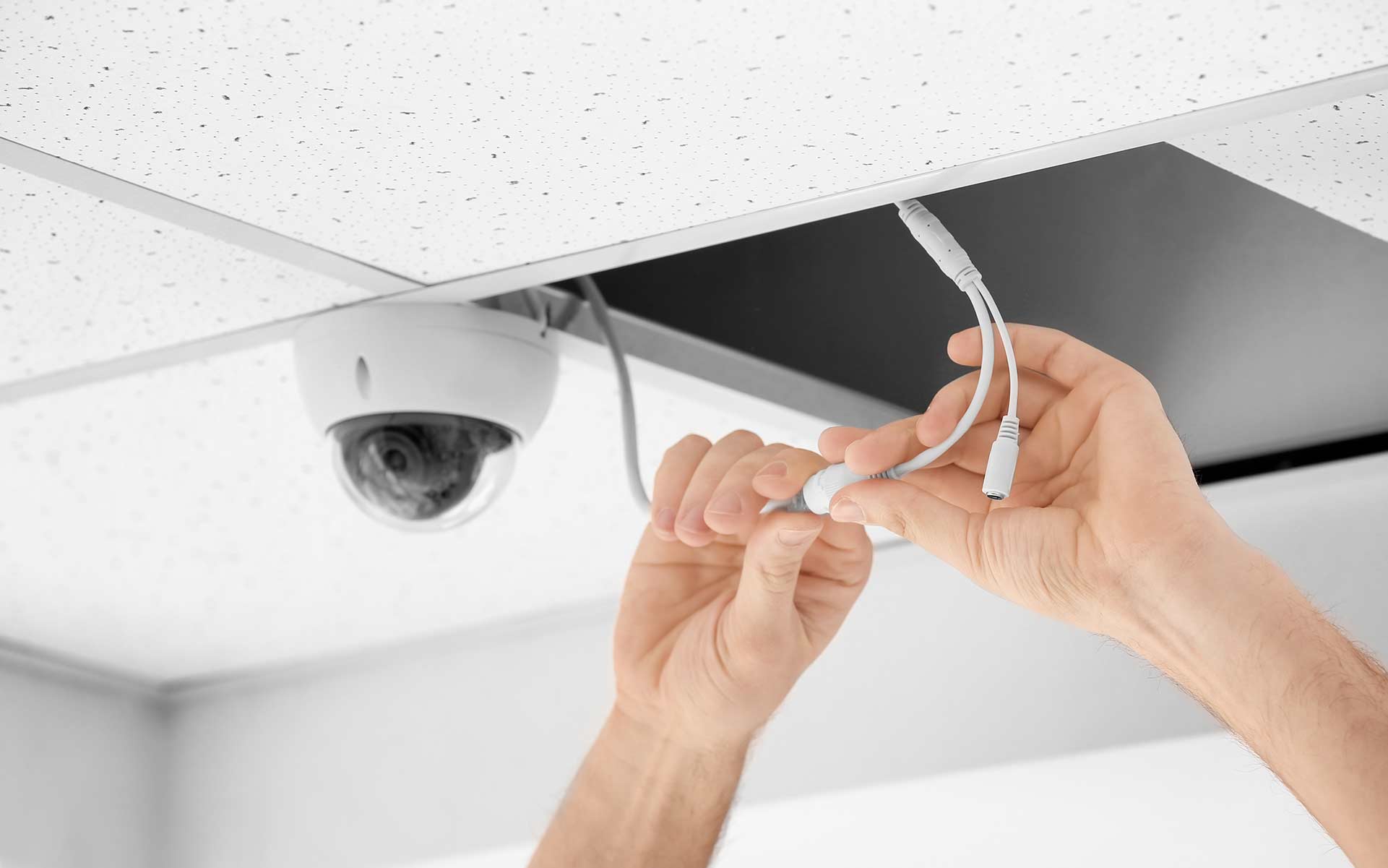 A2B Electrical's electricians can wire up CCTV cameras for properties in Heston and the local area. 